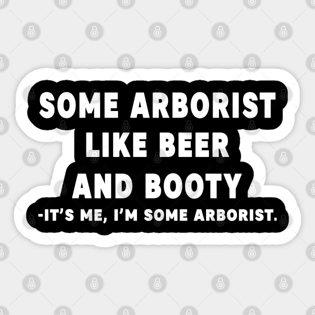 Funny arborist Sticker by Amazingcreation